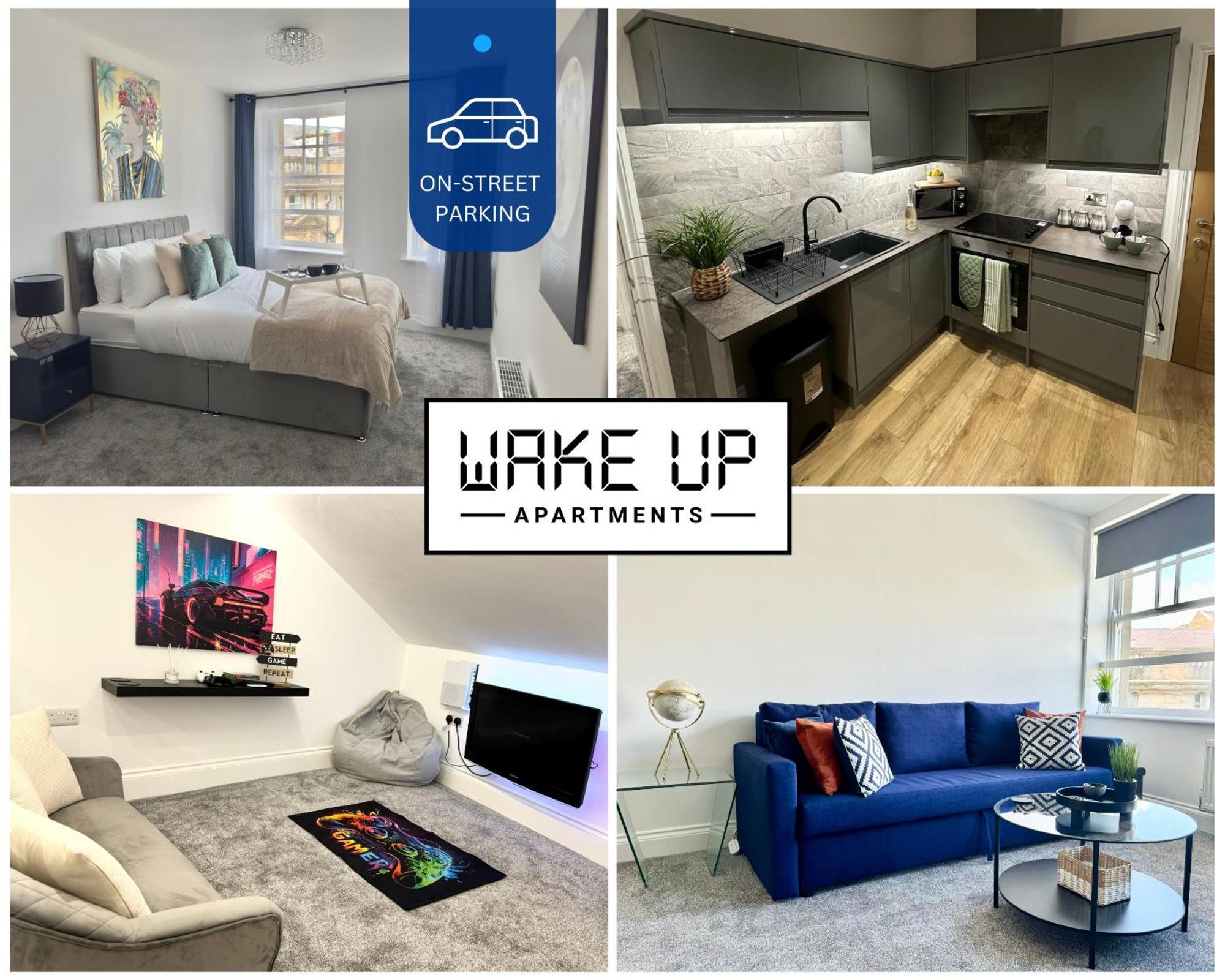The Crown View - Luxury Apartment - Free Parking Nearby 해러게이트 외부 사진